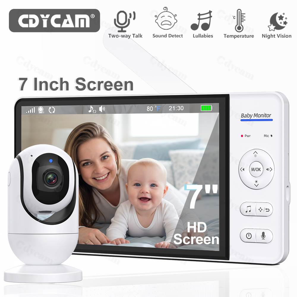 Baby Monitor Sensor - 7.0'' Video Baby Monitor 720P 5000mAh