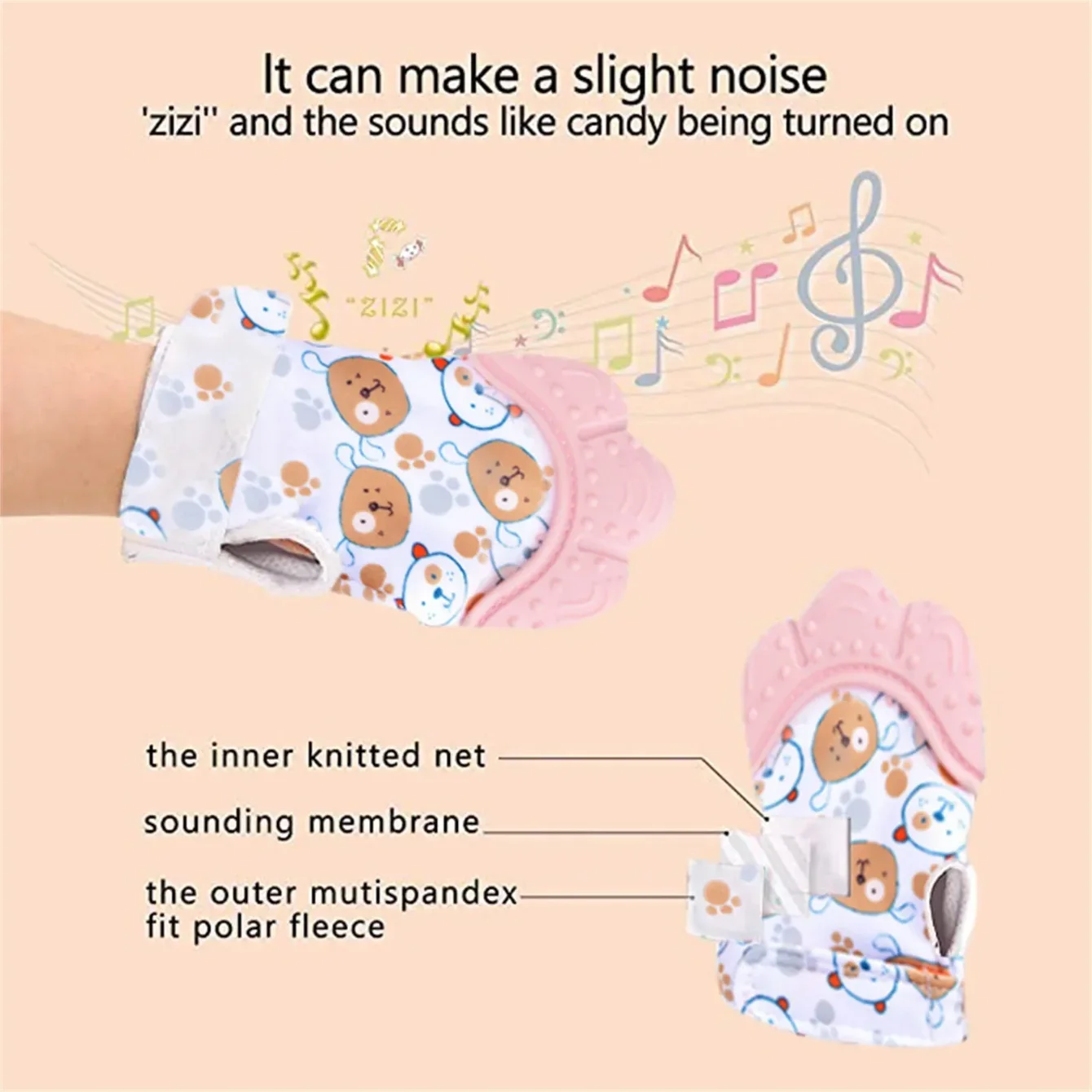 Newborn Teething Silicone Mitt - Teething Mitten Baby recensie en prijs