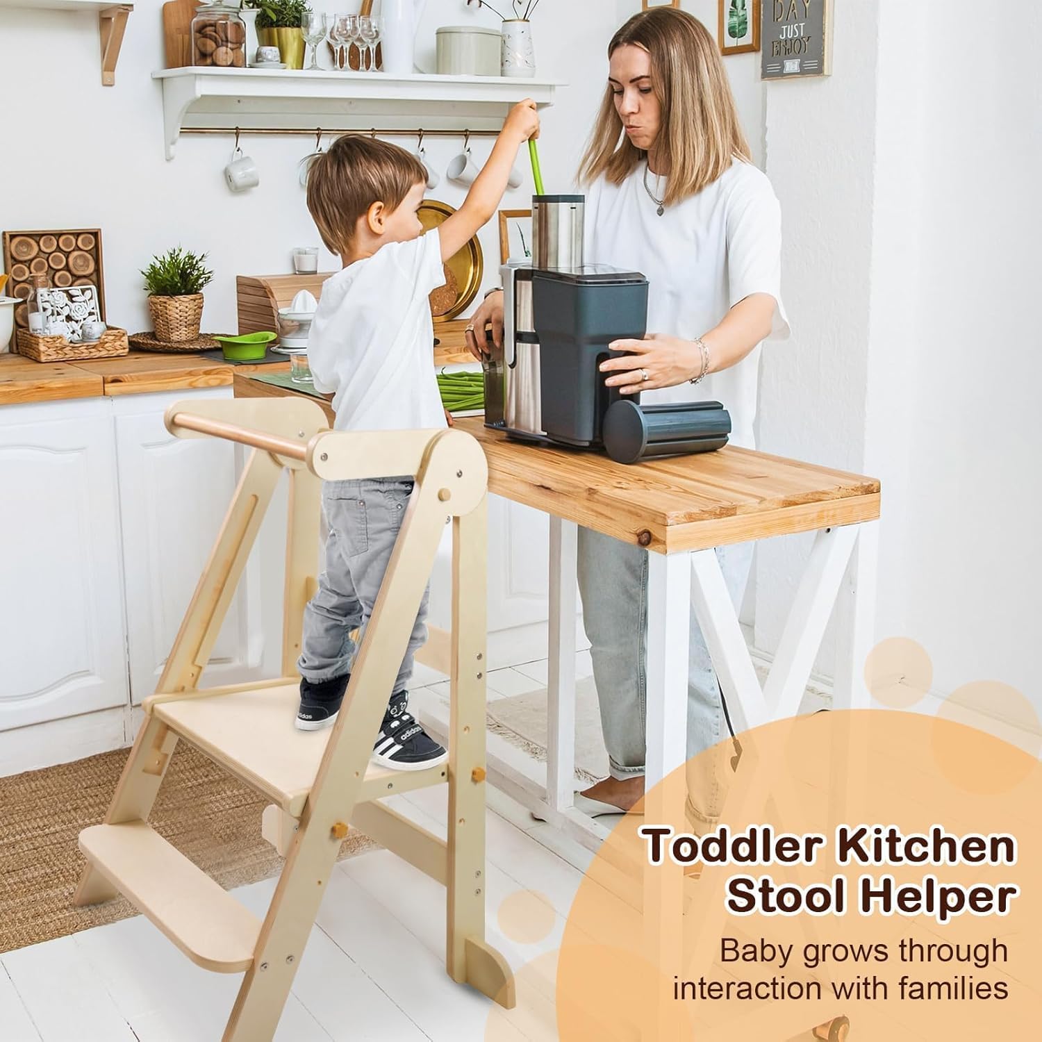 Foldable Toddler Kitchen Tower - Toddler Learning Tower recensie en prijs