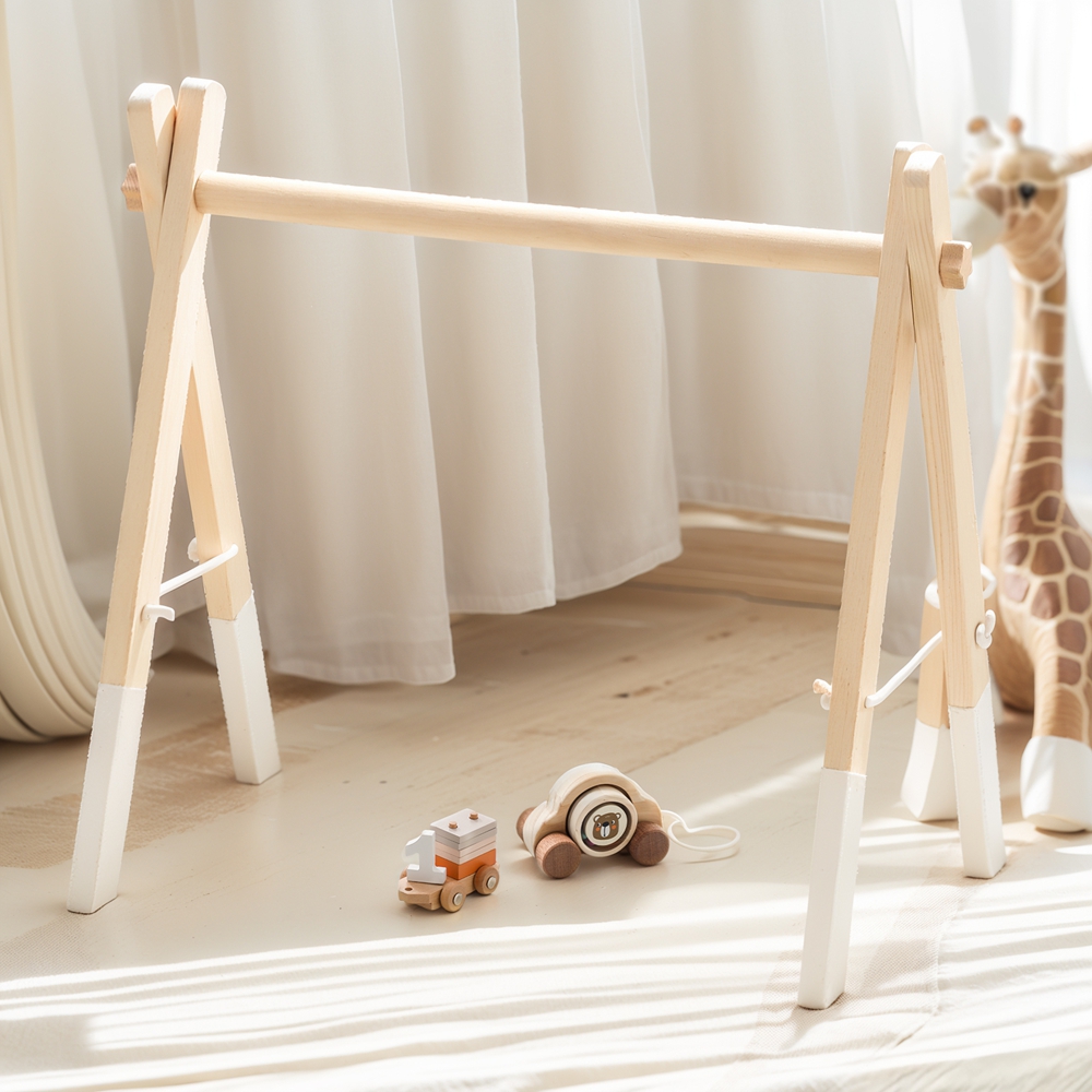 Wooden Rattle Toys Play Gym Mo - Baby Rattle Toy Set recensie en prijs
