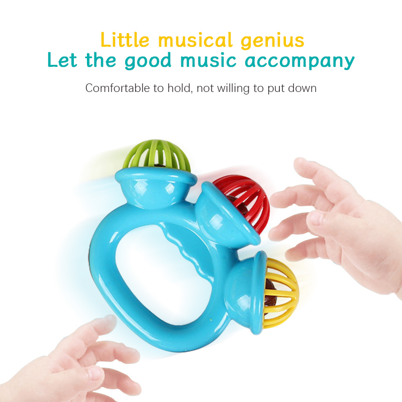1-4PCS Baby Hand Rattle Ball T - Baby Rattle Toy Set recensie en prijs