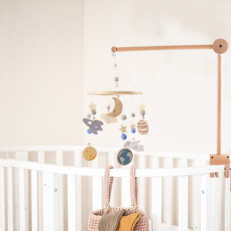 Baby Wooden Bed Bell Bracket M - Baby Rattle Toy Set recensie en prijs