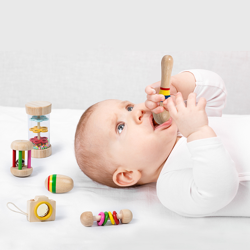 6pcs Early Educational Baby Ra - Baby Rattle Toy Set recensie en prijs