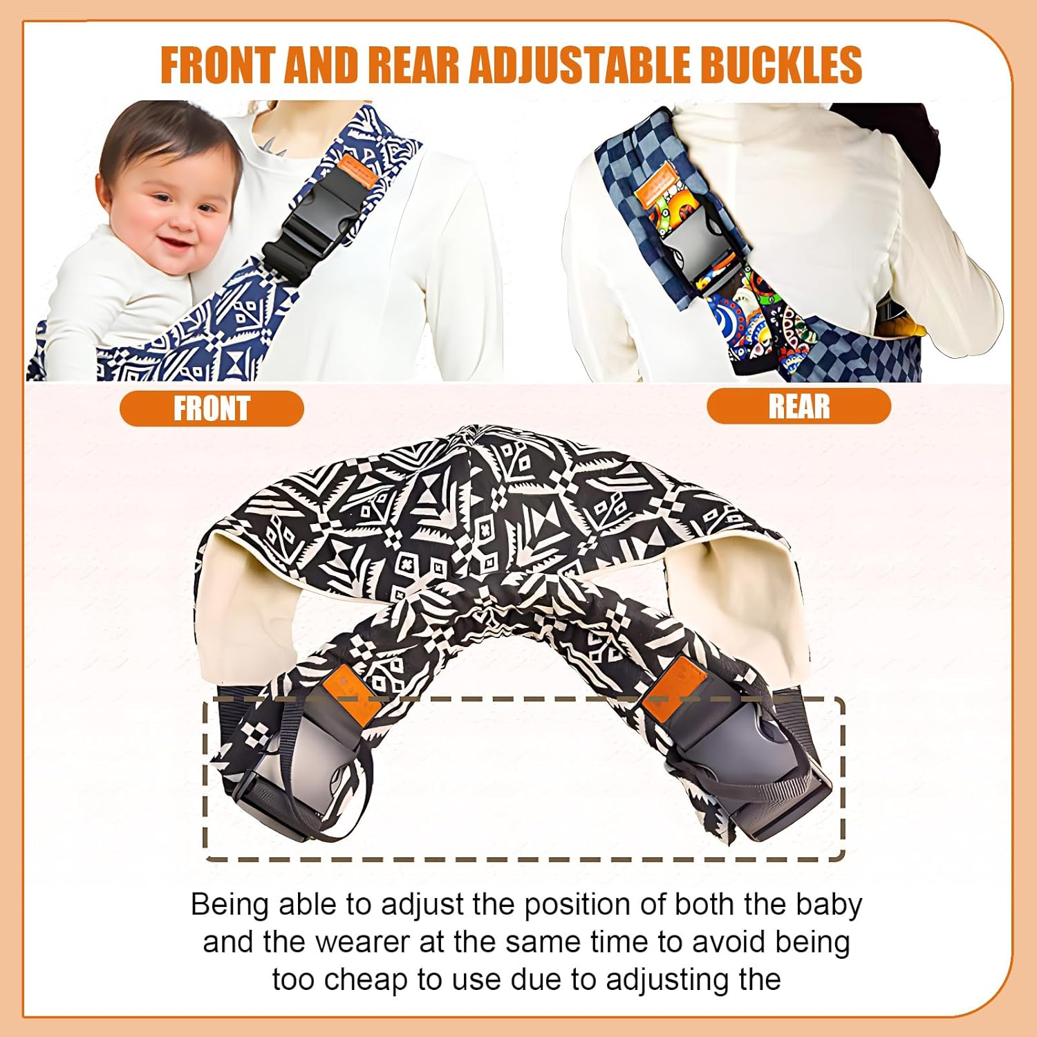 Baby Sling Carrier Toddler Car - Ergonomic Baby Carrier recensie en prijs