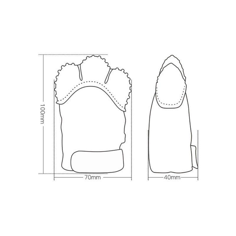 Smoothing Baby Teething Mitten - Teething Mitten Baby recensie en prijs