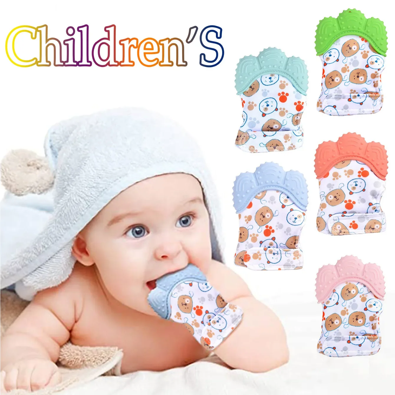 Newborn Teething Silicone Mitt - Teething Mitten Baby recensie en prijs