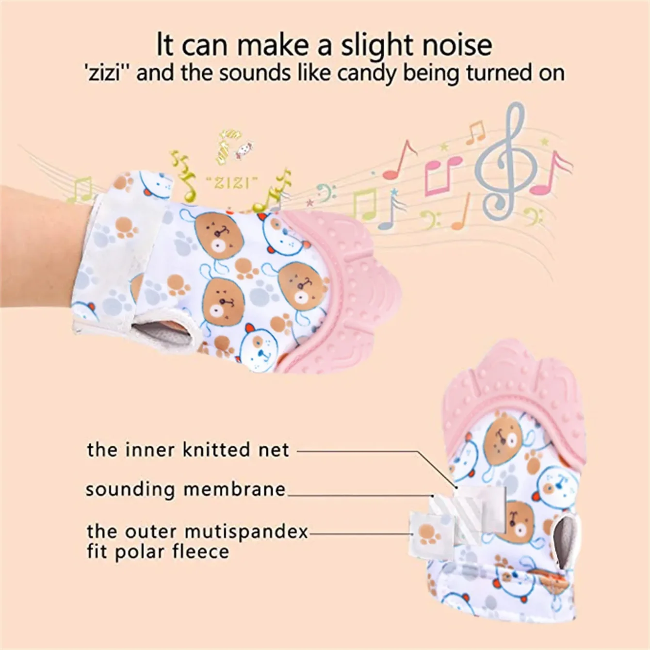 Newborn Teething Silicone Mitt - Teething Mitten Baby recensie en prijs