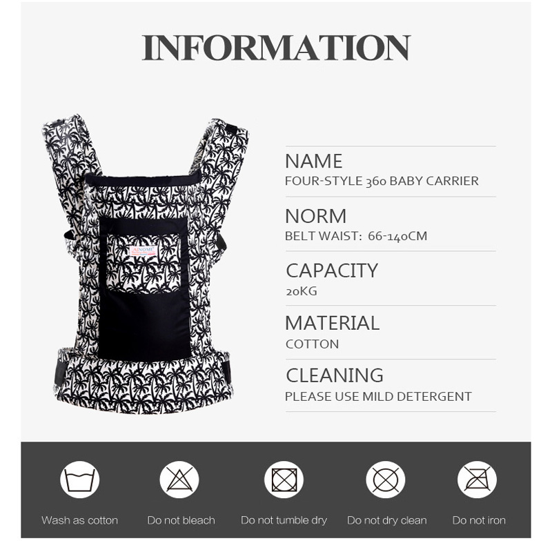 Baby Carrier Backpack 3 in 1 T - Ergonomic Baby Carrier recensie en prijs