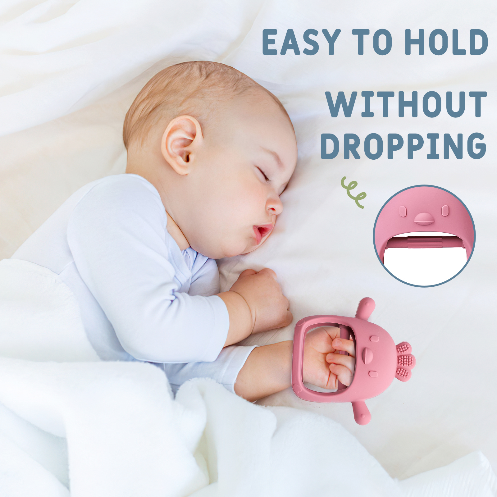 1PC Baby Teether Gloves Kids T - Teething Mitten Baby recensie en prijs