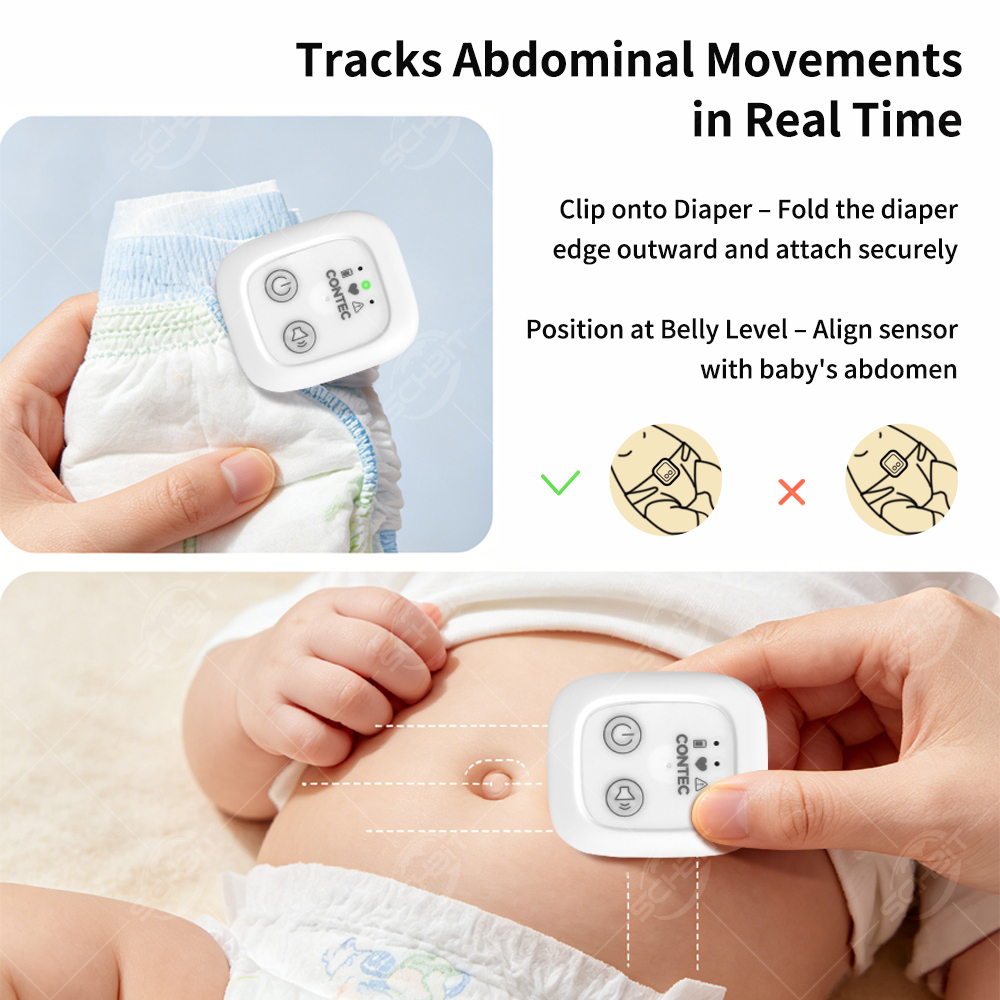 Baby Breathing Monitor with Vi - Baby Monitor Sensor recensie en prijs