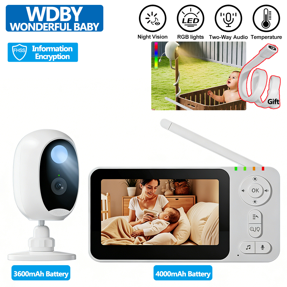 4.3-inch Intelligent Baby Moni - Baby Monitor Sensor recensie en prijs