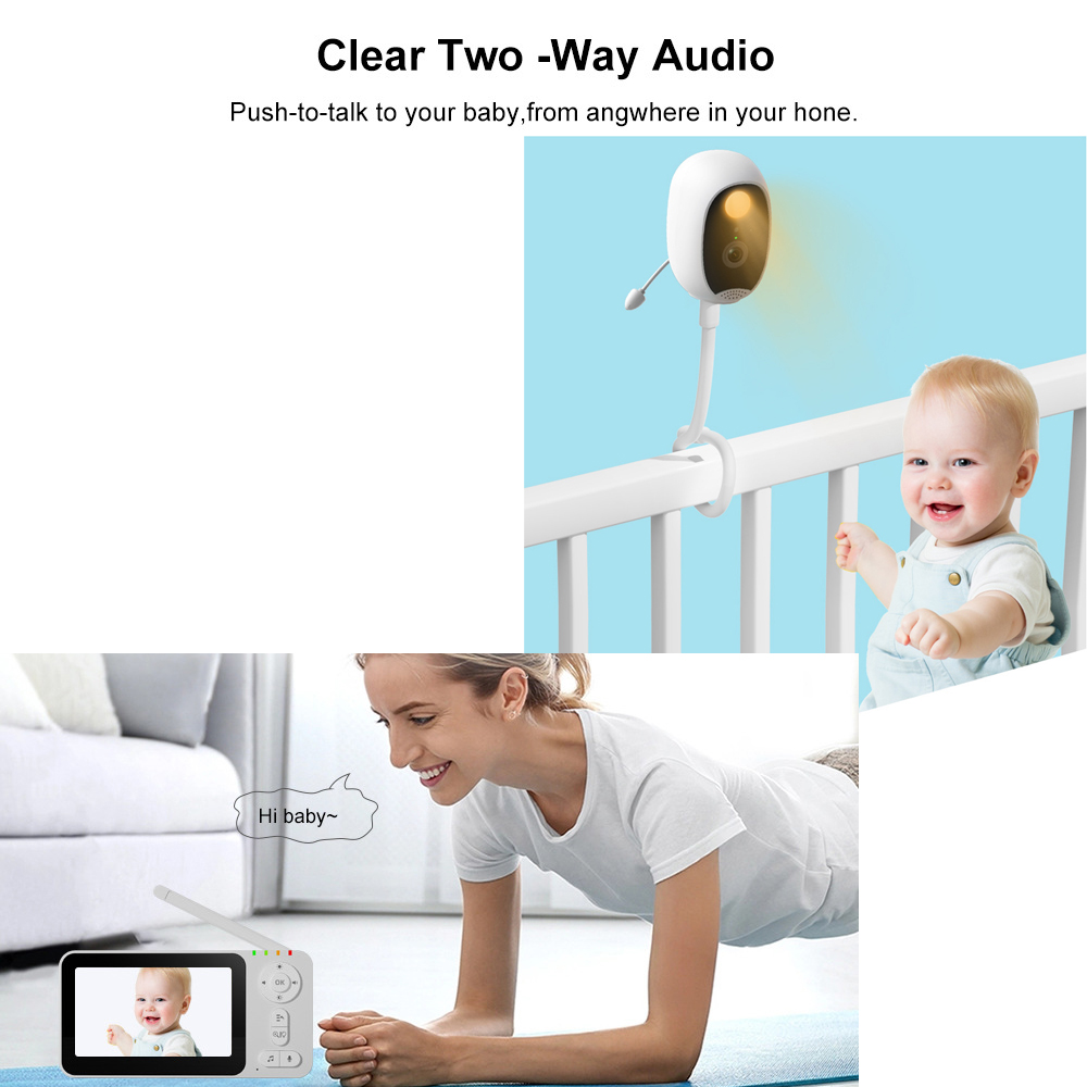 4.3-inch Intelligent Baby Moni - Baby Monitor Sensor recensie en prijs