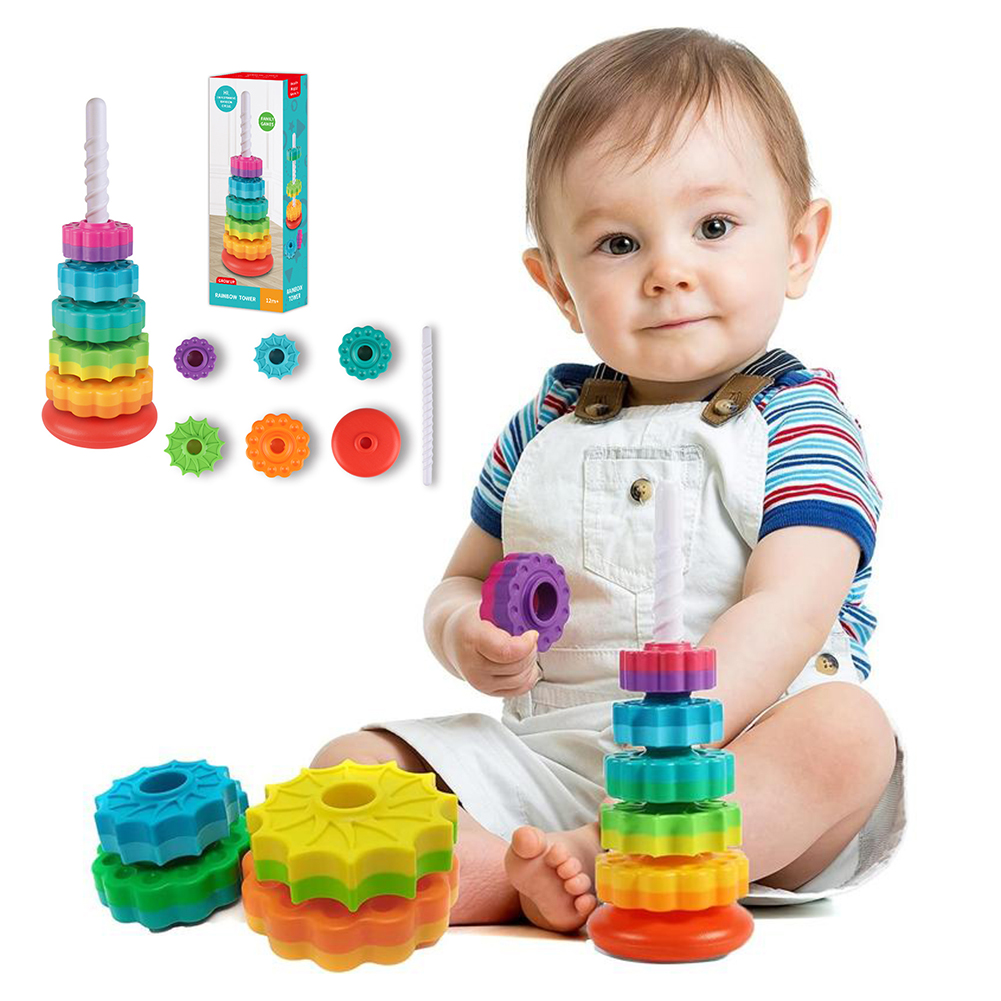 Rainbow-Tower Toy Toddler Mont - Toddler Learning Tower recensie en prijs