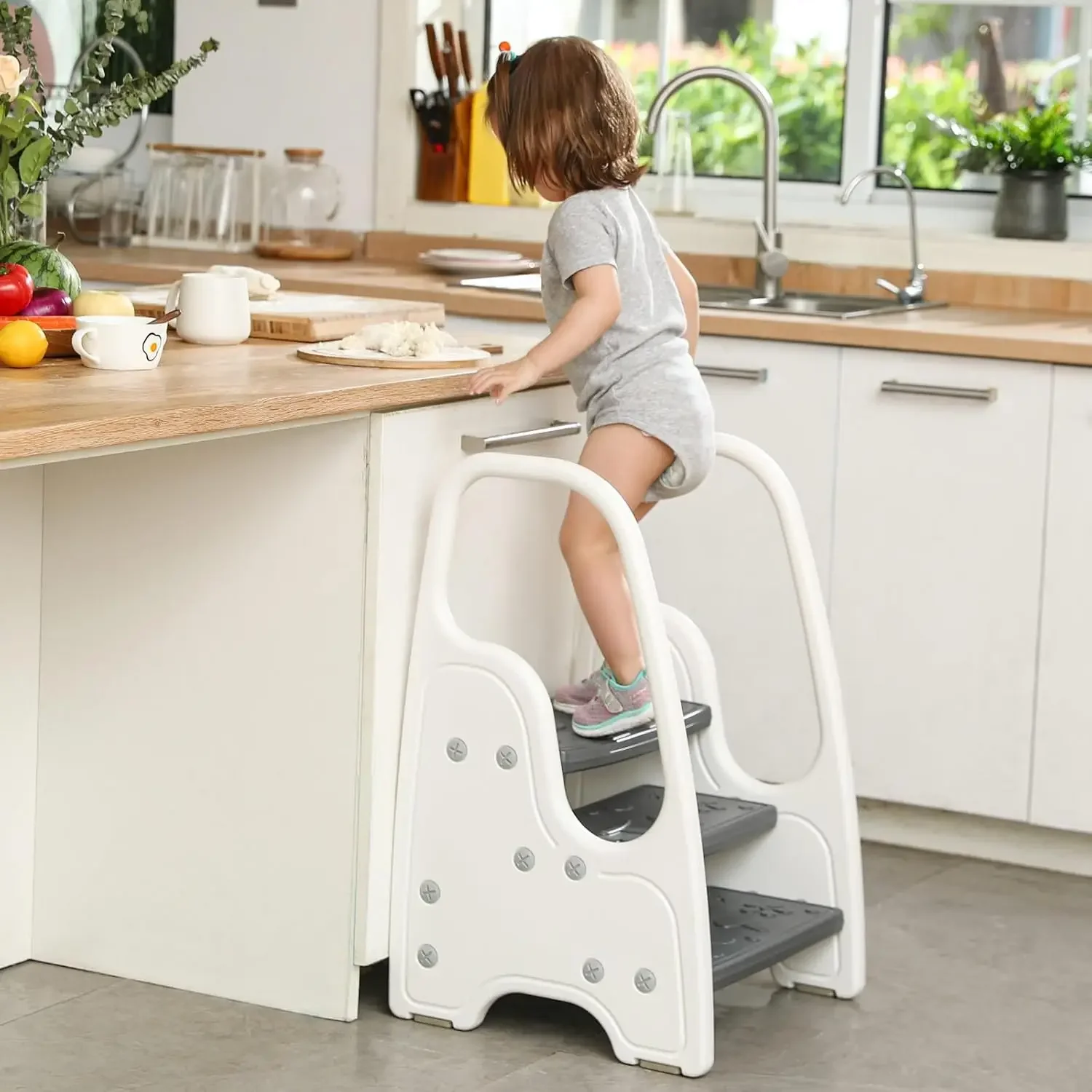 Toddler Step Stool for Bathroo - Toddler Learning Tower recensie en prijs