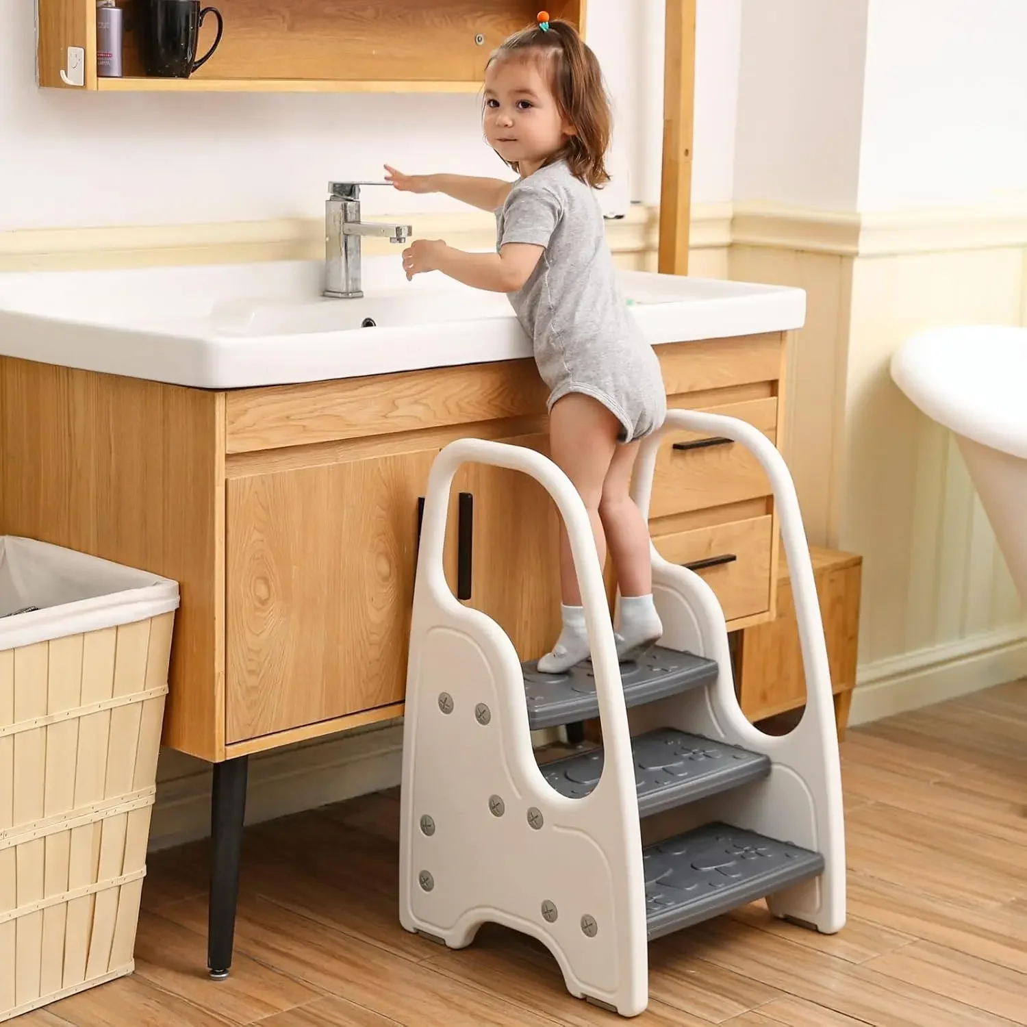 Toddler Step Stool for Bathroo - Toddler Learning Tower recensie en prijs