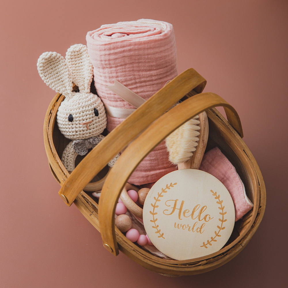 1SetNewborn Towel Bath Toy Dou - Baby Rattle Toy Set recensie en prijs