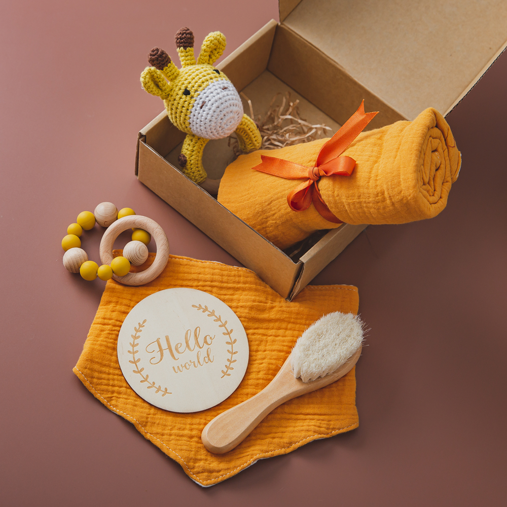 1SetNewborn Towel Bath Toy Dou - Baby Rattle Toy Set recensie en prijs