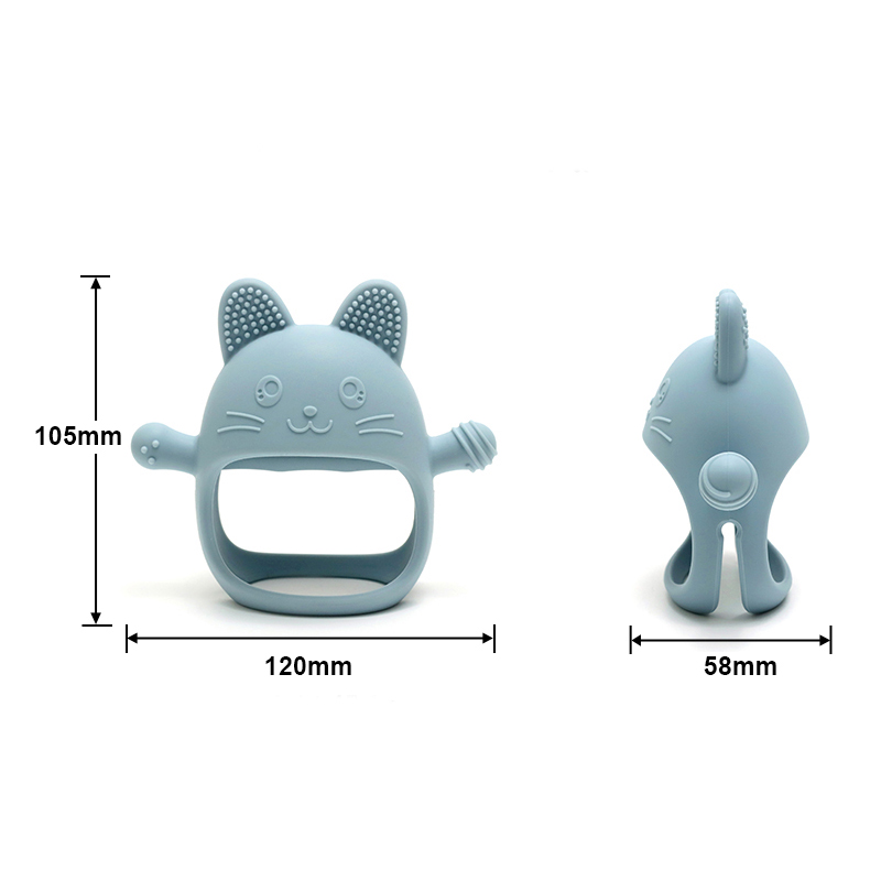 1PC Baby Silicone Teethers Glo - Baby Rattle Toy Set recensie en prijs