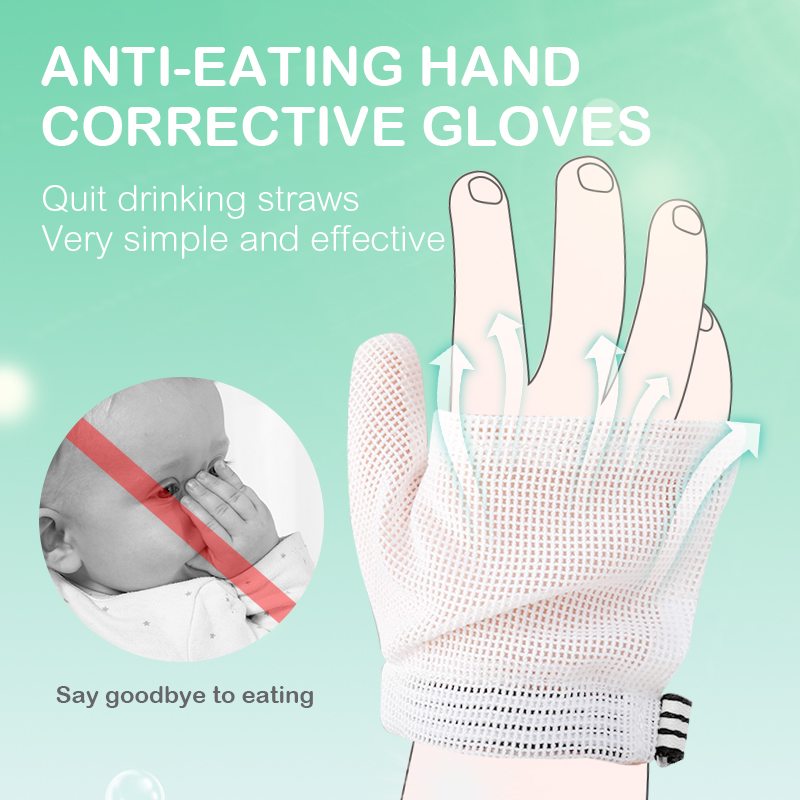 Baby Anti-eating Hand Gloves B - Teething Mitten Baby recensie en prijs