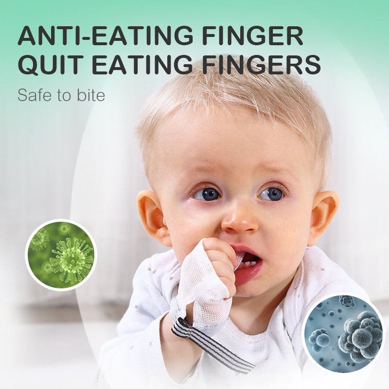 Baby Anti-eating Hand Gloves B - Teething Mitten Baby recensie en prijs