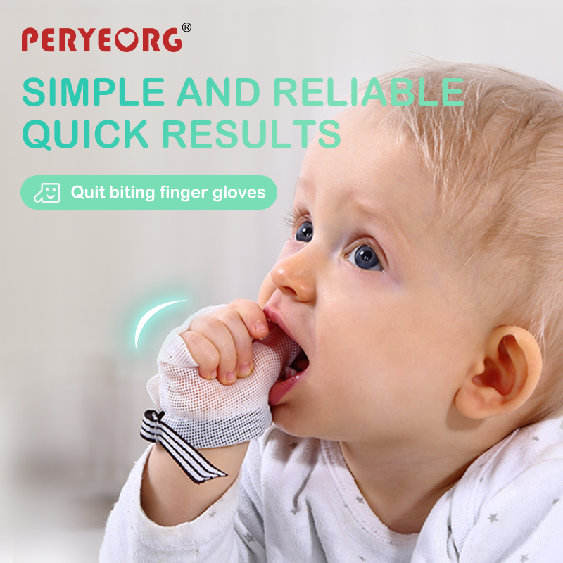 Baby Anti-eating Hand Gloves B - Teething Mitten Baby recensie en prijs