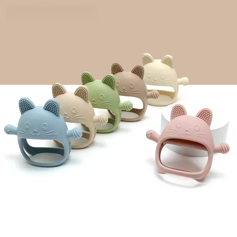 1PC Baby Silicone Teethers Glo - Teething Mitten Baby recensie en prijs