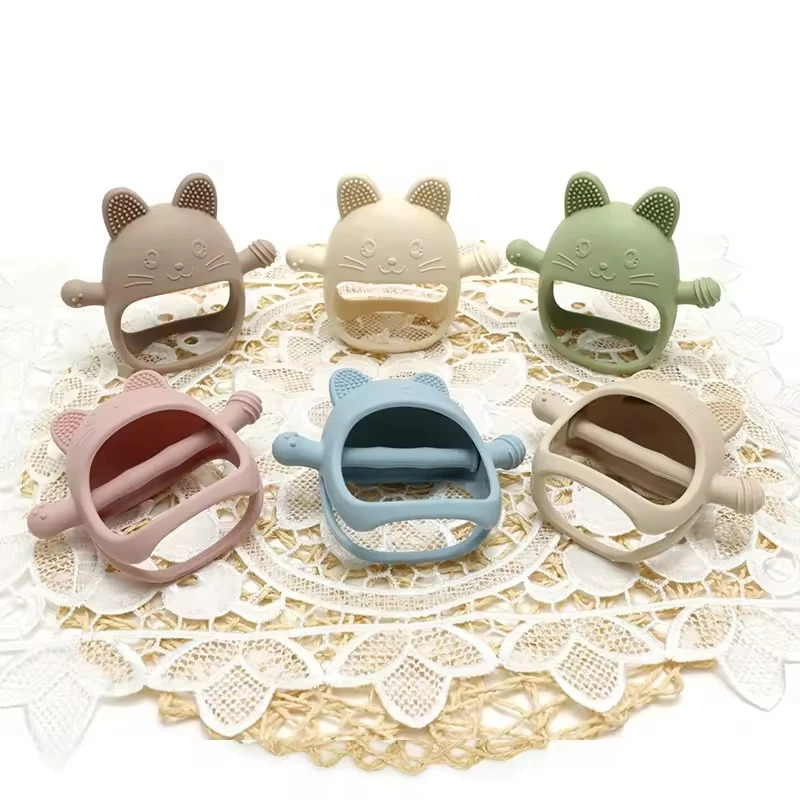 1PC Baby Silicone Teethers Glo - Teething Mitten Baby recensie en prijs