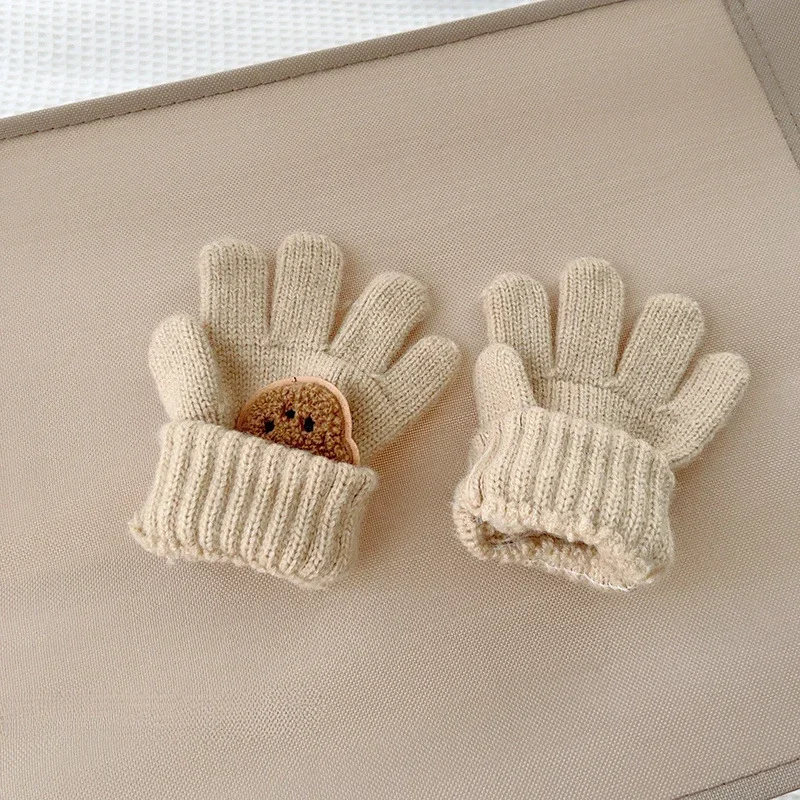 0-7Y Baby Cartoon Bear Mittens - Teething Mitten Baby recensie en prijs