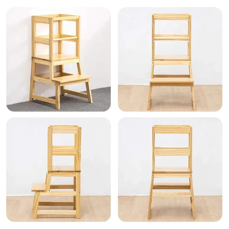 Kitchen Step Stool w/ Non-Slip - Toddler Learning Tower recensie en prijs