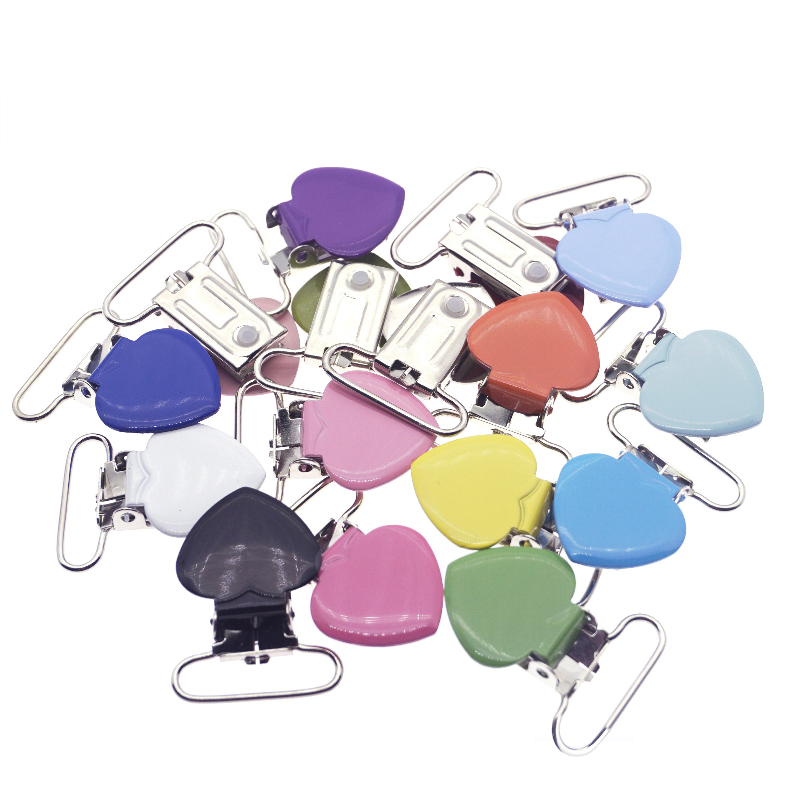 50 pcs Enamel Heart Shape Baby - Teething Mitten Baby recensie en prijs