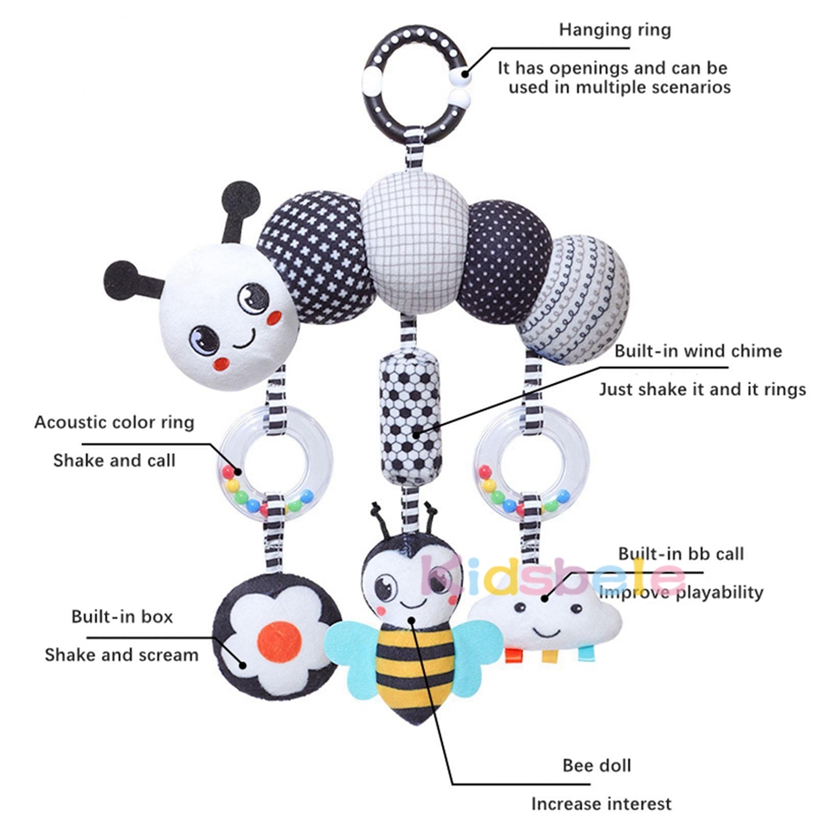 Baby Stroller Spiral with Ratt - Baby Rattle Toy Set recensie en prijs