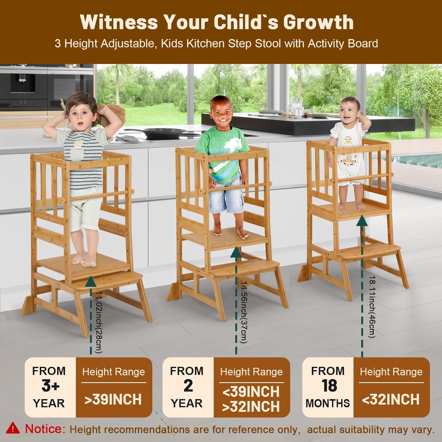 Toddler Standing Tower - Adjus - Toddler Learning Tower recensie en prijs