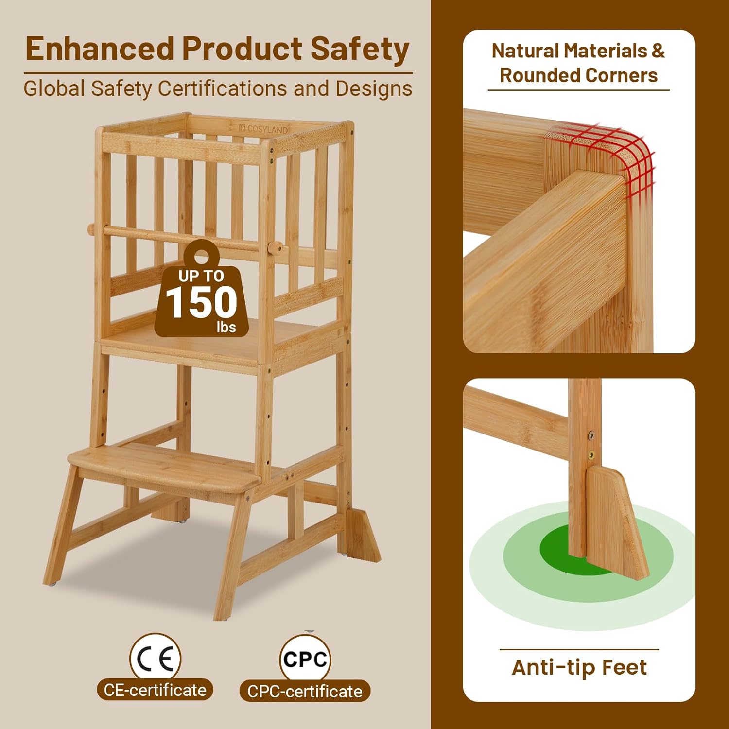 Toddler Standing Tower - Adjus - Toddler Learning Tower recensie en prijs