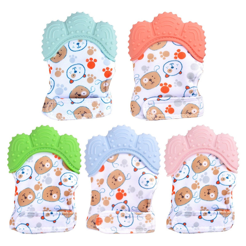 Cartoon Printed Baby Teether M - Teething Mitten Baby recensie en prijs