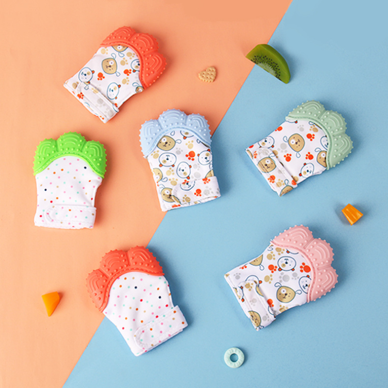Cartoon Printed Baby Teether M - Teething Mitten Baby recensie en prijs