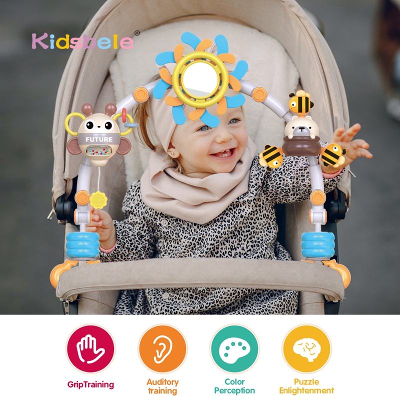 Baby Cot Mobile with Hanging T - Baby Rattle Toy Set recensie en prijs