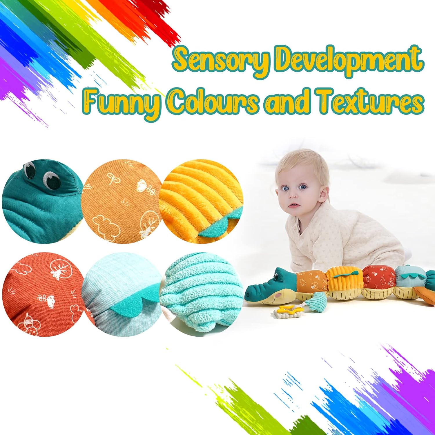 Tummy Time Toys 0-24 Months Ba - Baby Rattle Toy Set recensie en prijs