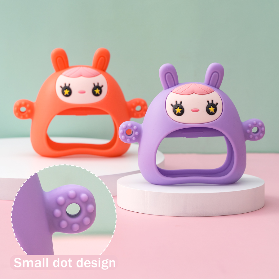 Color Kids Silicone Teether To - Teething Mitten Baby recensie en prijs