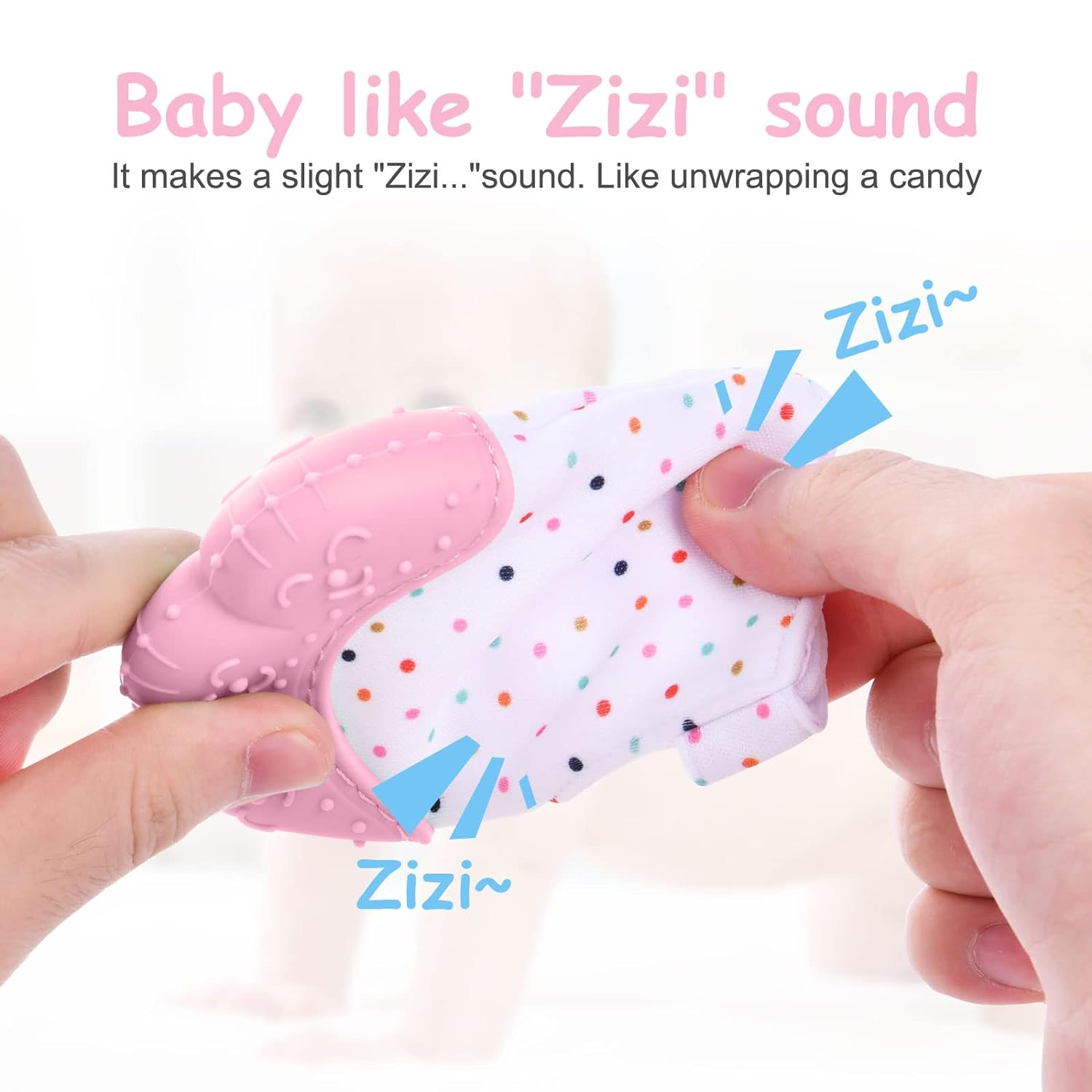 Food Grade Silicone Gloves Bab - Teething Mitten Baby recensie en prijs