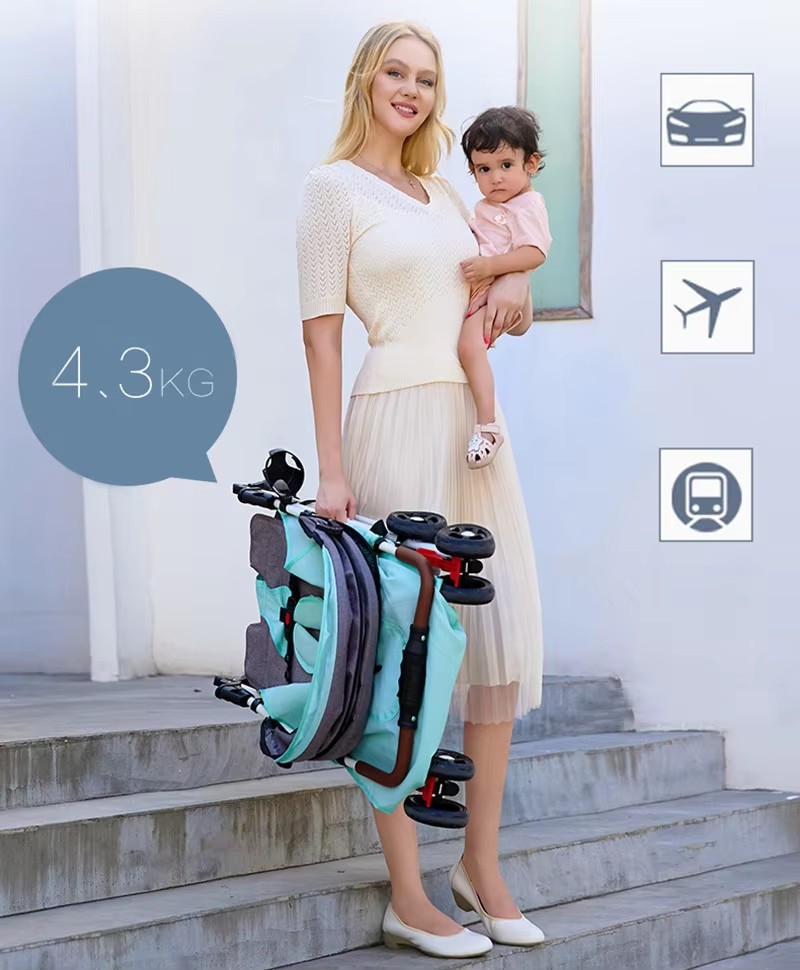 Lightweight Baby Stroller Fold - Ergonomic Baby Carrier recensie en prijs