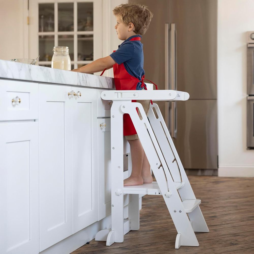 Adjustable Toddler Kitchen Sto - Toddler Learning Tower recensie en prijs