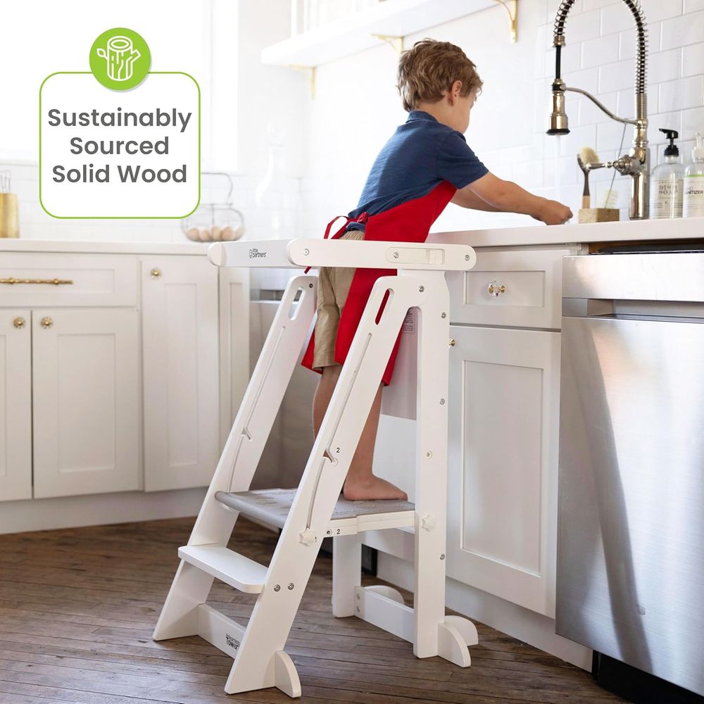 Adjustable Toddler Kitchen Sto - Toddler Learning Tower recensie en prijs