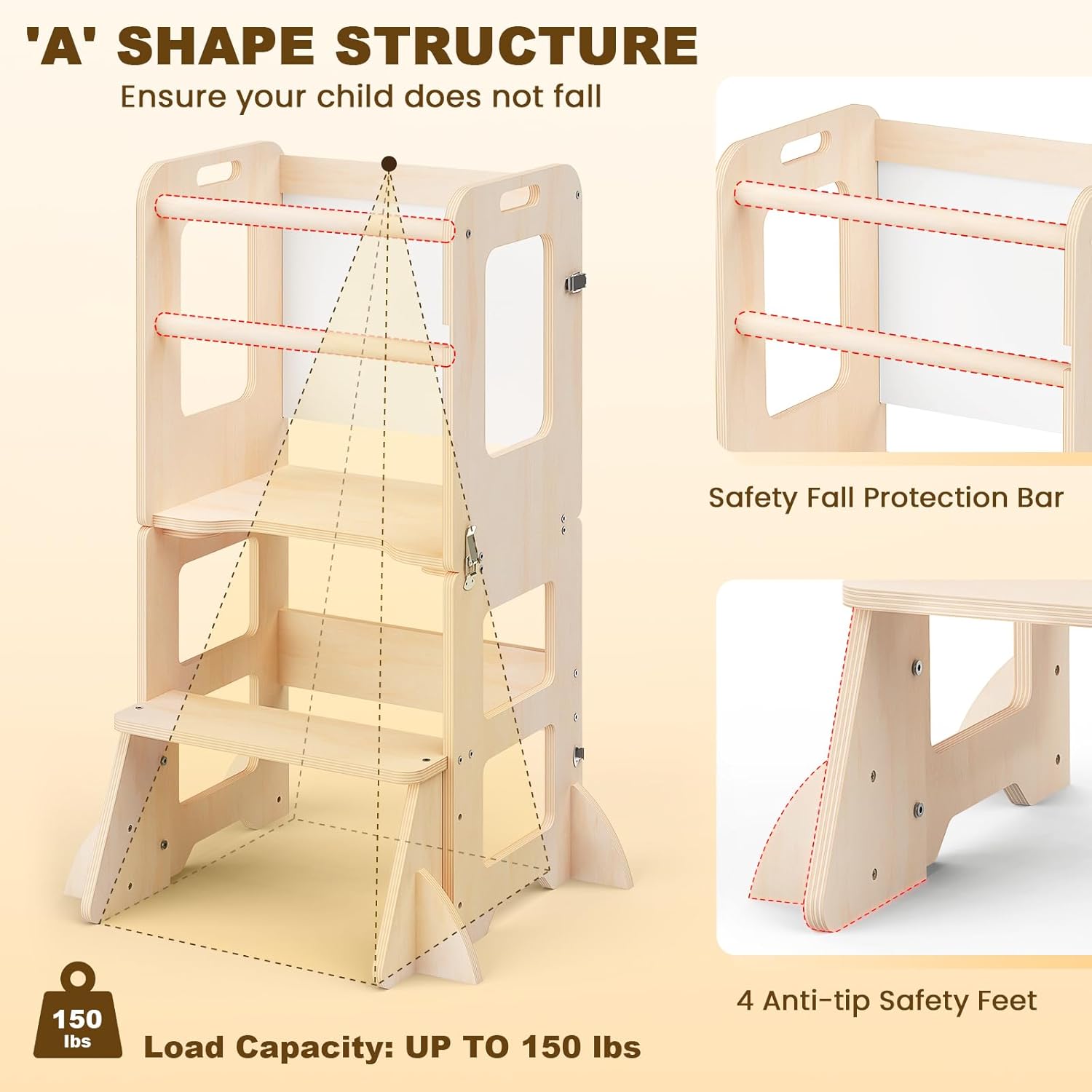 4-in-1 Toddler Kitchen Step St - Toddler Learning Tower recensie en prijs