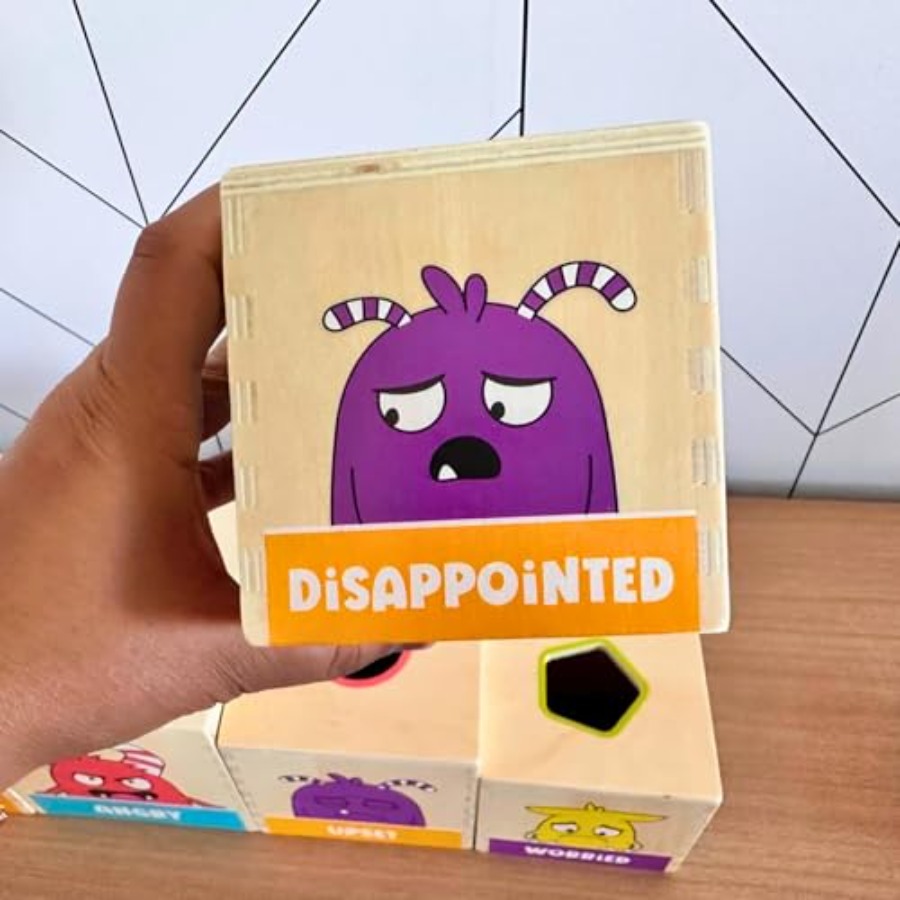 Wooden Tower of Emotions – Sta - Toddler Learning Tower recensie en prijs