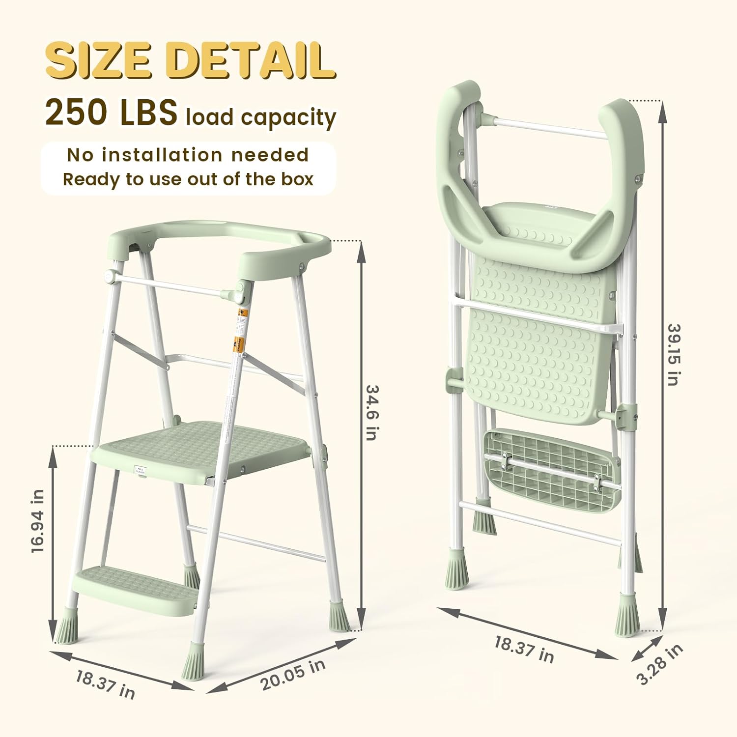 Kids Step Stool 2 Steps, Toddl - Toddler Learning Tower recensie en prijs