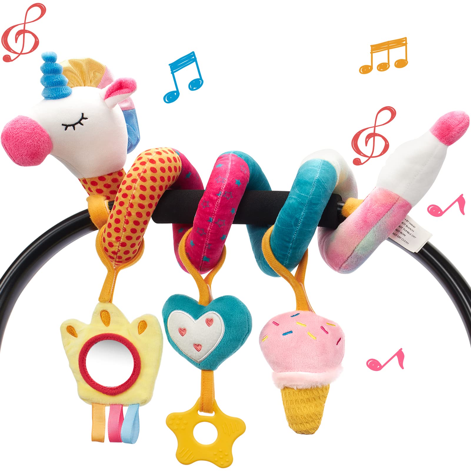 Car Seat Toys for Babies Rattl - Baby Rattle Toy Set recensie en prijs