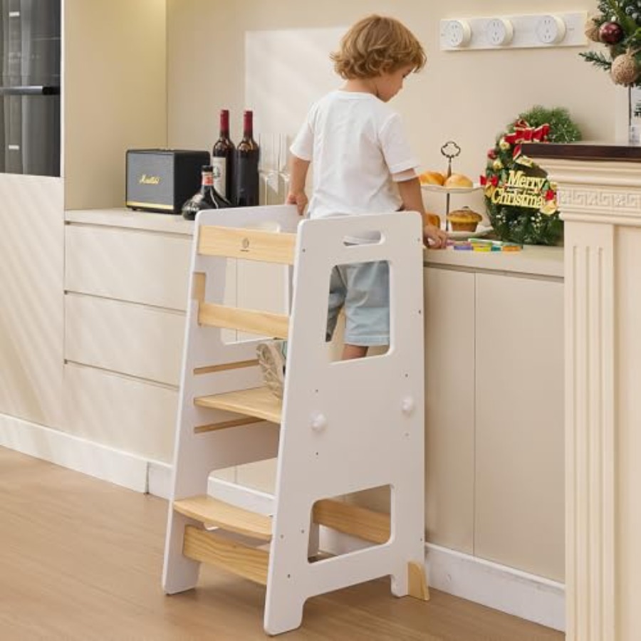 Kitchen Step Stool - Safe Mont - Toddler Learning Tower recensie en prijs