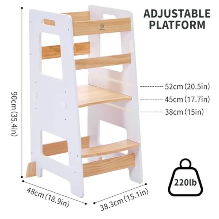 Kitchen Step Stool - Safe Mont - Toddler Learning Tower recensie en prijs