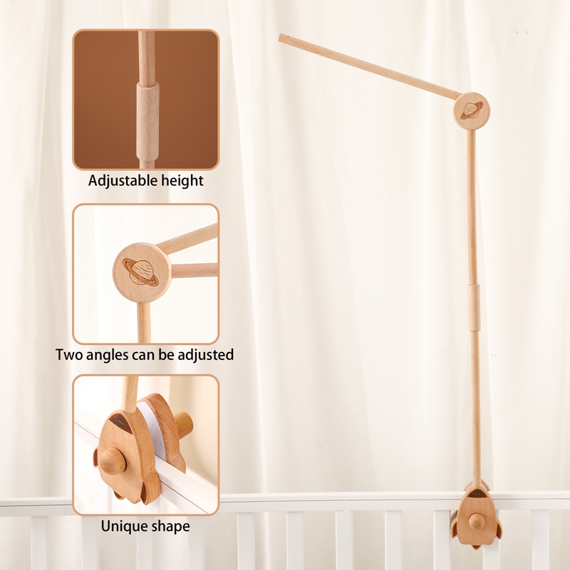 Baby Wooden Bed Bell Bracket M - Baby Rattle Toy Set recensie en prijs