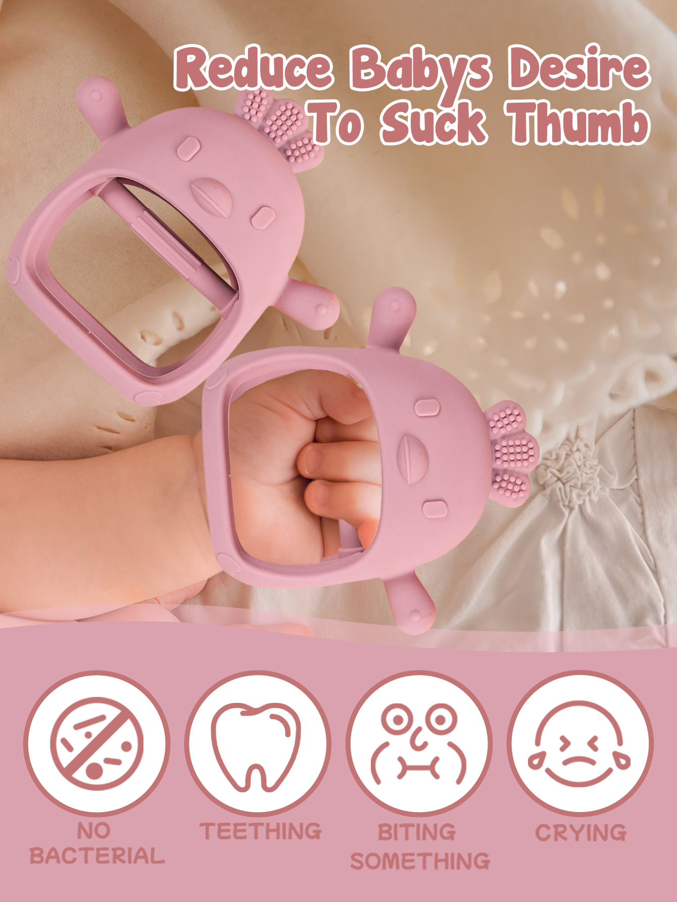 Baby Teether Chick Gloves Teet - Teething Mitten Baby recensie en prijs